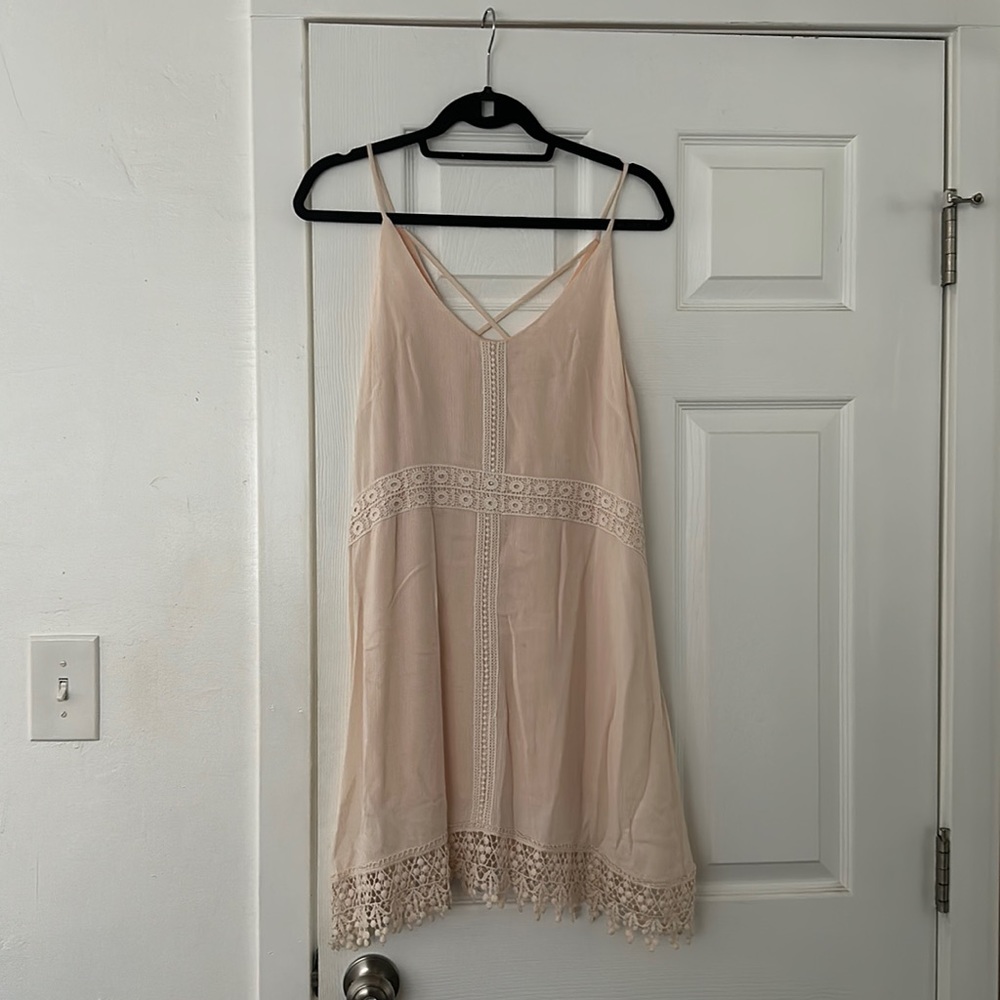 Lush Blush Mini Dress